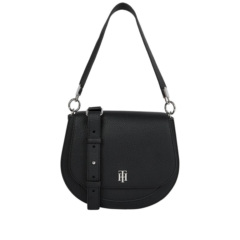 Umhängetasche Element Saddle Bag Schwarz, Farbe: schwarz, Marke: Tommy Hilfiger, EAN: 8720116542257, Bild 1 von 1