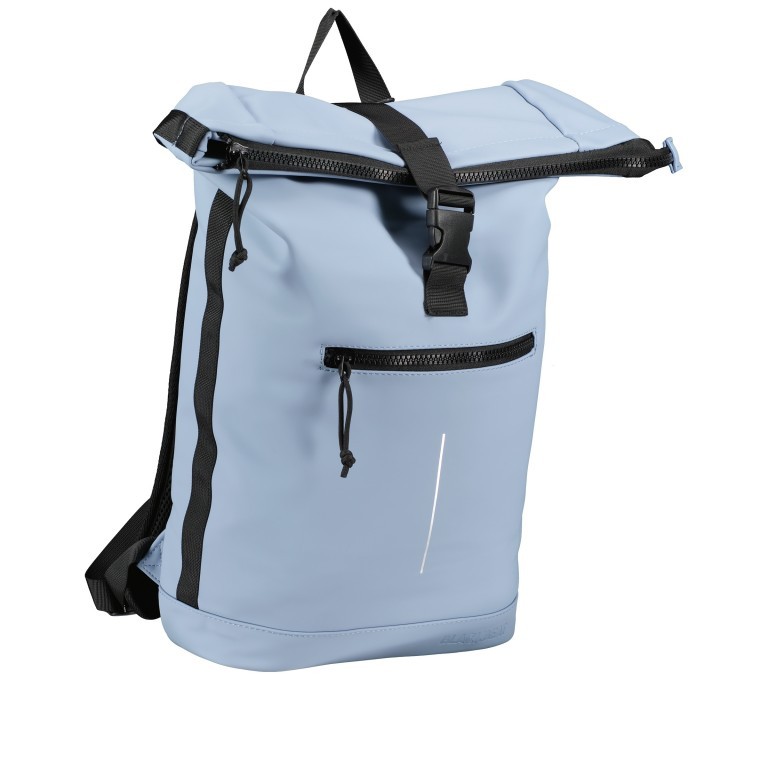 Rucksack Wodz FU51-1135 Soft Blue, Farbe: blau/petrol, Marke: Blackbeat, EAN: 8720289384142, Bild 2 von 6