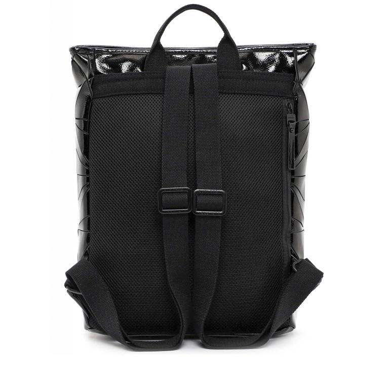 Rucksack Jessy-Lu 18041 Black Lack, Farbe: schwarz, Marke: Suri Frey, EAN: 4056185137426, Abmessungen in cm: 28.5x38.5x10, Bild 3 von 6