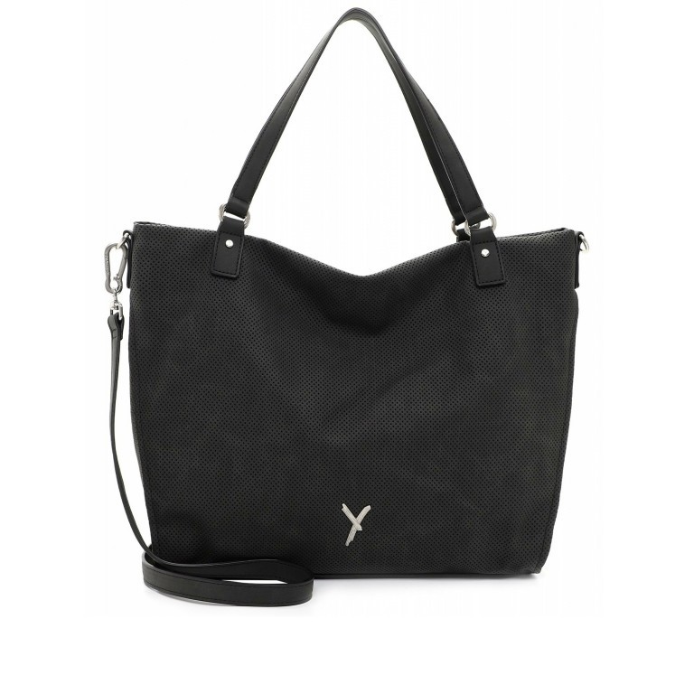 Handtasche Romy 13134 Black, Farbe: schwarz, Marke: Suri Frey, EAN: 4056185153037, Abmessungen in cm: 34x34x11.5, Bild 1 von 5