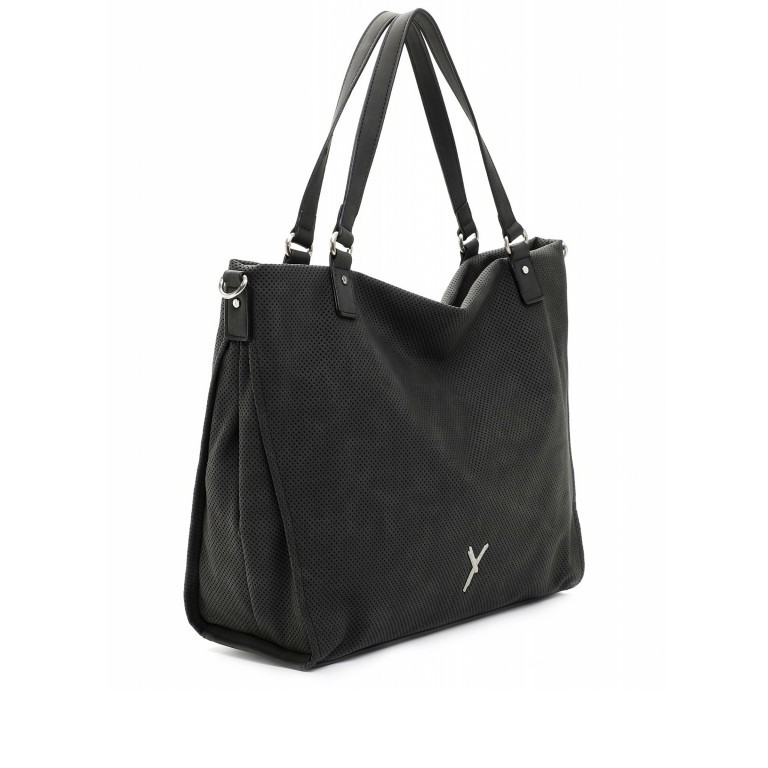Handtasche Romy 13134 Black, Farbe: schwarz, Marke: Suri Frey, EAN: 4056185153037, Abmessungen in cm: 34x34x11.5, Bild 2 von 5