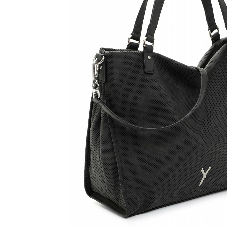 Handtasche Romy 13134 Black, Farbe: schwarz, Marke: Suri Frey, EAN: 4056185153037, Abmessungen in cm: 34x34x11.5, Bild 5 von 5
