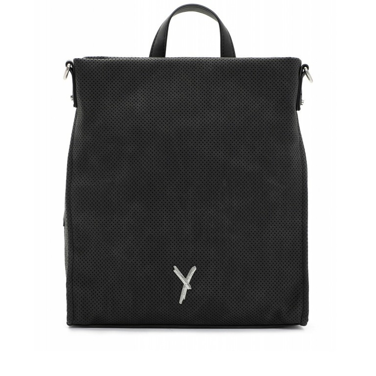 Rucksack / Beuteltasche Romy 13135 Black, Farbe: schwarz, Marke: Suri Frey, EAN: 4056185153099, Abmessungen in cm: 25.5x31.5x8, Bild 1 von 5
