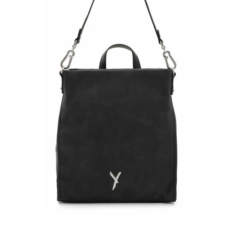 Rucksack / Beuteltasche Romy 13135 Black, Farbe: schwarz, Marke: Suri Frey, EAN: 4056185153099, Abmessungen in cm: 25.5x31.5x8, Bild 5 von 5