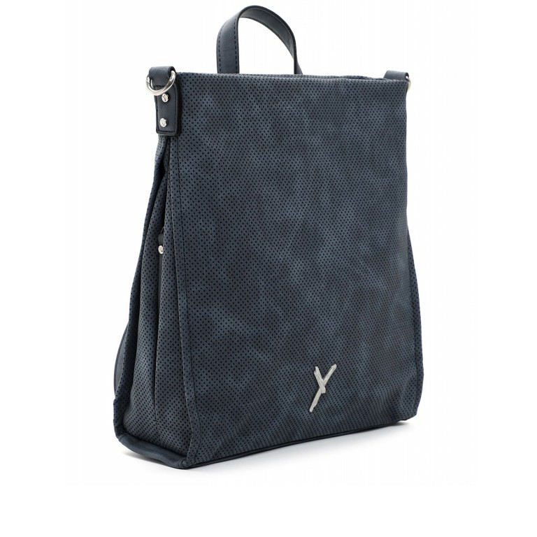 Rucksack / Beuteltasche Romy 13135 Blue, Farbe: blau/petrol, Marke: Suri Frey, EAN: 4056185153129, Abmessungen in cm: 25.5x31.5x8, Bild 2 von 5