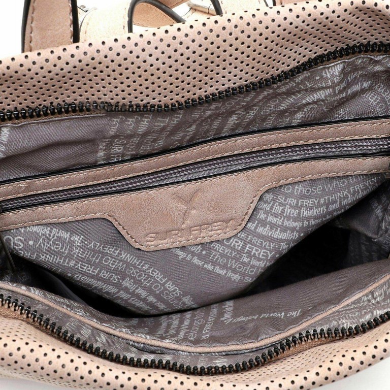 Rucksack / Beuteltasche Romy 13135 Rose, Farbe: rosa/pink, Marke: Suri Frey, EAN: 4056185153136, Abmessungen in cm: 25.5x31.5x8, Bild 4 von 5