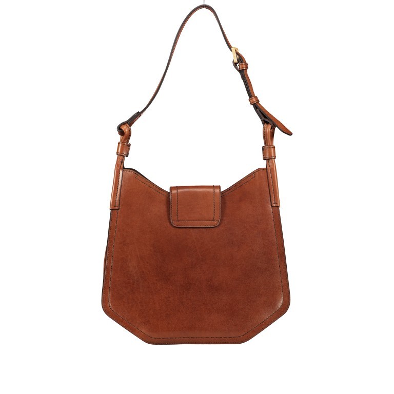 Beuteltasche Ada Marrone, Farbe: cognac, Marke: The Bridge, EAN: 8033748509735, Abmessungen in cm: 32x30x9, Bild 3 von 5