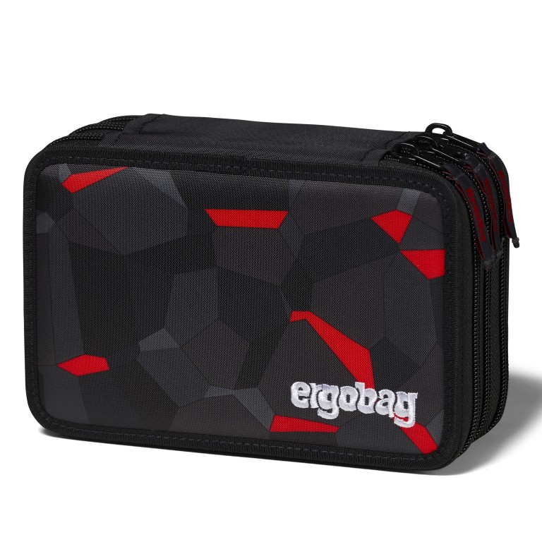 Stifteetui Maxi Mäppchen Set 40-teilig TaekBärdo, Farbe: schwarz, Marke: Ergobag, EAN: 4057081200160, Abmessungen in cm: 20x13.5x6.5, Bild 1 von 5