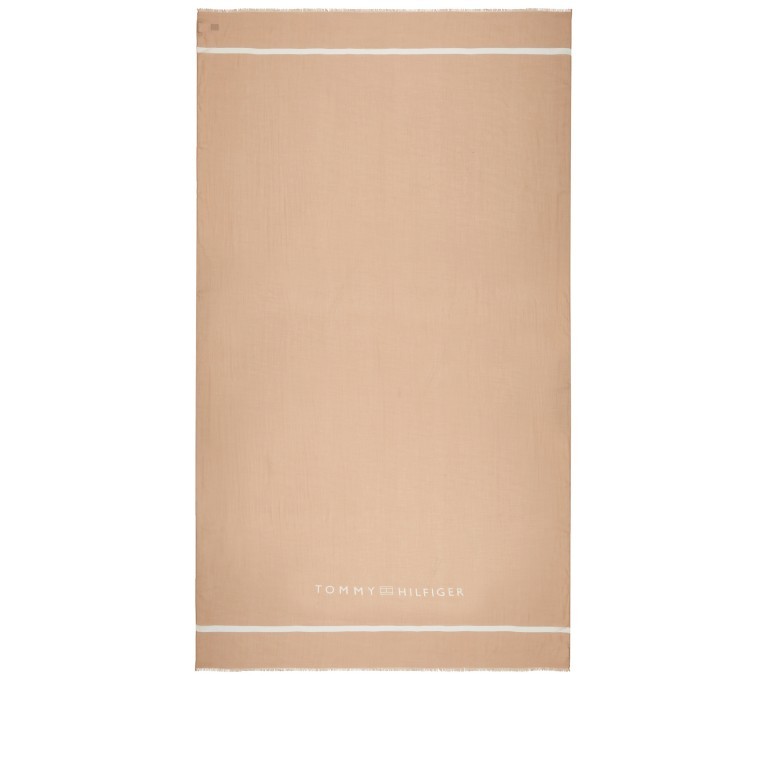 Tuch Essential Scarf Sandrift, Farbe: beige, Marke: Tommy Hilfiger, EAN: 8720116482768, Bild 2 von 2
