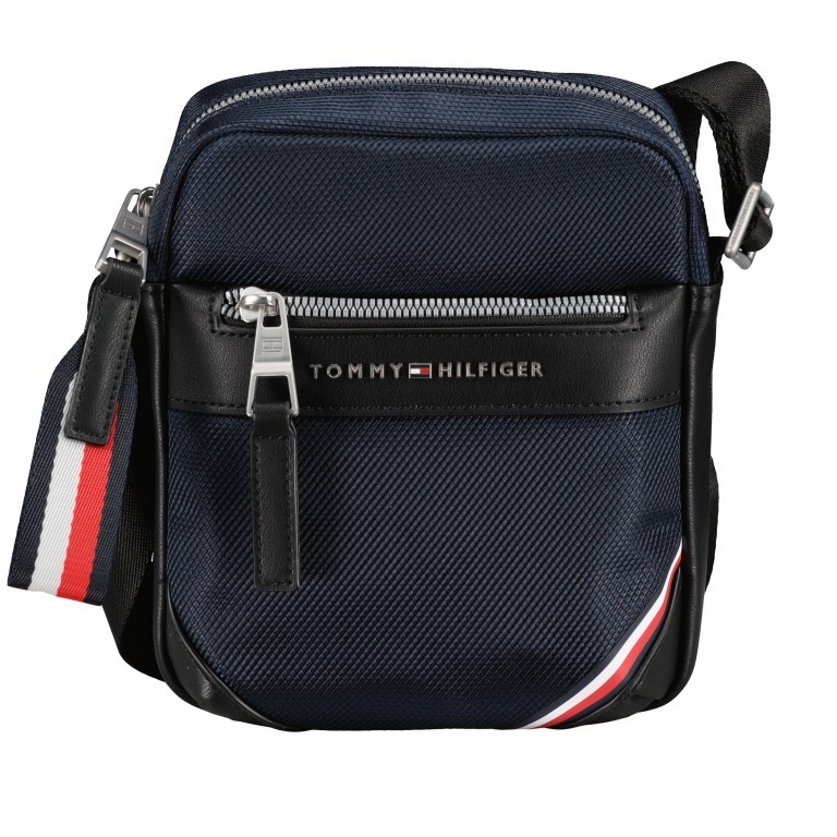Umhängetasche Mini Reporter Desert Sky, Farbe: blau/petrol, Marke: Tommy Hilfiger, EAN: 8720116524284, Abmessungen in cm: 16.5x20x5, Bild 1 von 5