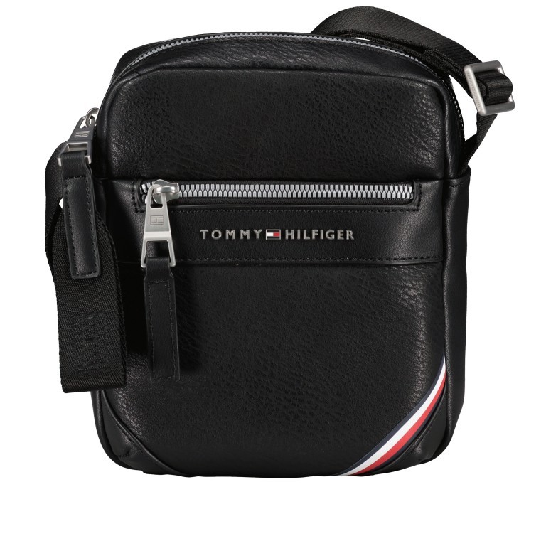 Umhängetasche Mini Reporter Black, Farbe: schwarz, Marke: Tommy Hilfiger, EAN: 8720116556407, Abmessungen in cm: 16.5x20x5, Bild 1 von 5