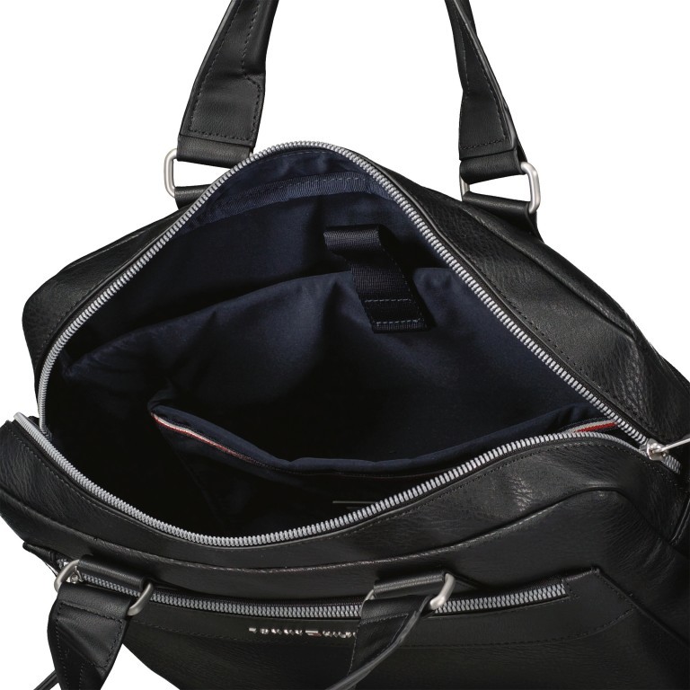 Aktentasche Slim Computer Bag mit Laptopfach 15.6 Zoll Black, Farbe: schwarz, Marke: Tommy Hilfiger, EAN: 8720116553949, Bild 8 von 9