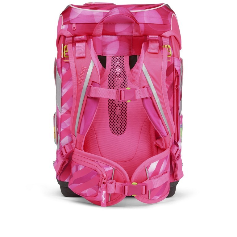 Schulranzen Cubo Neo Edition Set 5-teilig KuntBärbuntes Einhorn, Farbe: rosa/pink, Marke: Ergobag, EAN: 4057081119646, Abmessungen in cm: 25x40x25, Bild 6 von 13