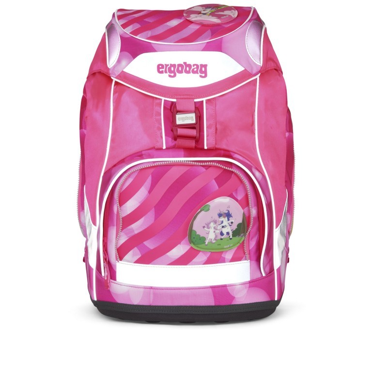 Schulranzen Pack Neo Edition Set 6-teilig KuntBärbuntes Einhorn, Farbe: rosa/pink, Marke: Ergobag, EAN: 4057081119349, Abmessungen in cm: 28x40x25, Bild 3 von 15