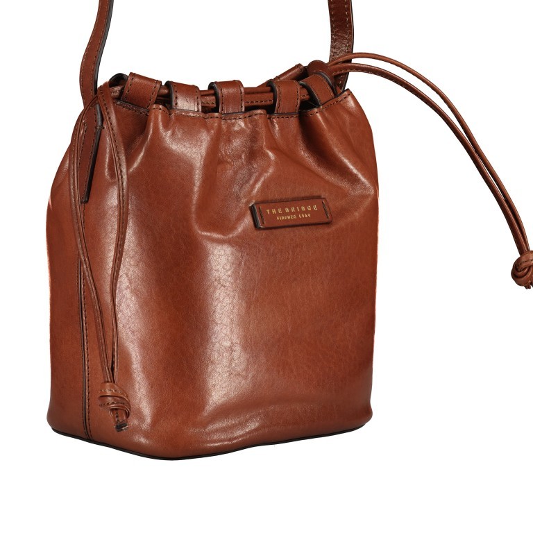 Beuteltasche Aurora Marrone, Farbe: cognac, Marke: The Bridge, EAN: 8033748509575, Bild 2 von 6