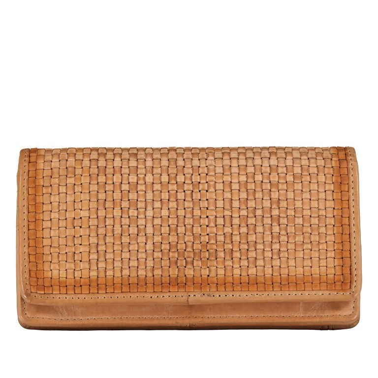 Geldbörse Soft-Weaving Shelly B3.2224 Sweet Caramel, Farbe: cognac, Marke: Harbour 2nd, EAN: 4046478058415, Abmessungen in cm: 18.5x10x3, Bild 1 von 5