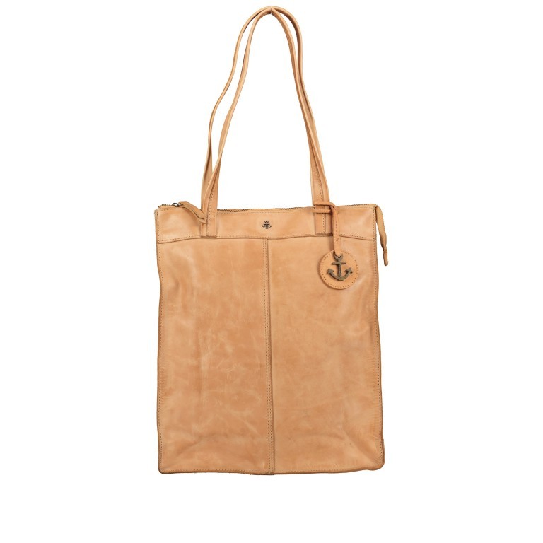 Rucksack / Shopper Anchor-Love Franka AL.10492 Sweet Caramel, Farbe: cognac, Marke: Harbour 2nd, EAN: 4046478055230, Abmessungen in cm: 30x36x10, Bild 1 von 7