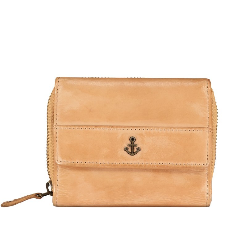 Geldbörse Anchor-Love Carla SL.12650 Sweet Caramel, Farbe: cognac, Marke: Harbour 2nd, EAN: 4046478059184, Abmessungen in cm: 12x10x3, Bild 1 von 5