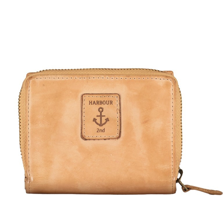 Geldbörse Anchor-Love Carla SL.12650 Sweet Caramel, Farbe: cognac, Marke: Harbour 2nd, EAN: 4046478059184, Abmessungen in cm: 12x10x3, Bild 3 von 5