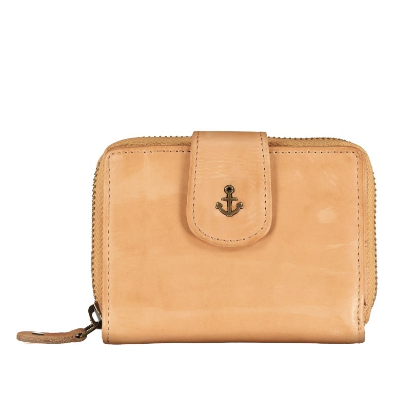 Geldbörse Anchor-Love Isidora B3.1543 Sweet Caramel, Farbe: cognac, Marke: Harbour 2nd, EAN: 4046478055322, Abmessungen in cm: 12x9.5x3, Bild 1 von 6