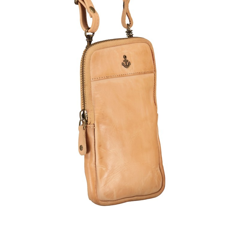 Handytasche Anchor-Love Benita B3.1548 mit Schulterriemen Sweet Caramel, Farbe: cognac, Marke: Harbour 2nd, EAN: 4046478055346, Abmessungen in cm: 11x17x1.5, Bild 2 von 7