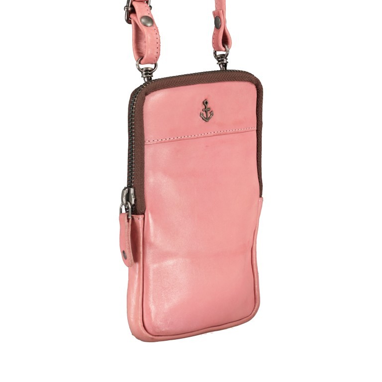 Handytasche Anchor-Love Benita B3.1548 mit Schulterriemen Baby Flamingo, Farbe: rosa/pink, Marke: Harbour 2nd, EAN: 4046478059160, Abmessungen in cm: 11x17x1.5, Bild 2 von 7