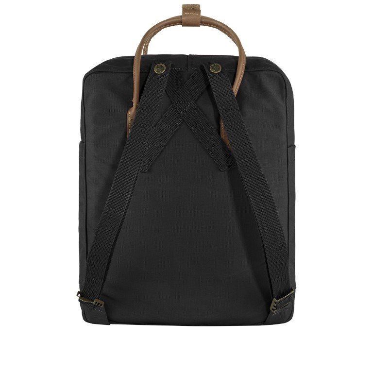 Rucksack Kånken No. 2 Black, Farbe: schwarz, Marke: Fjällräven, EAN: 7323450022112, Abmessungen in cm: 27x38x13, Bild 3 von 7