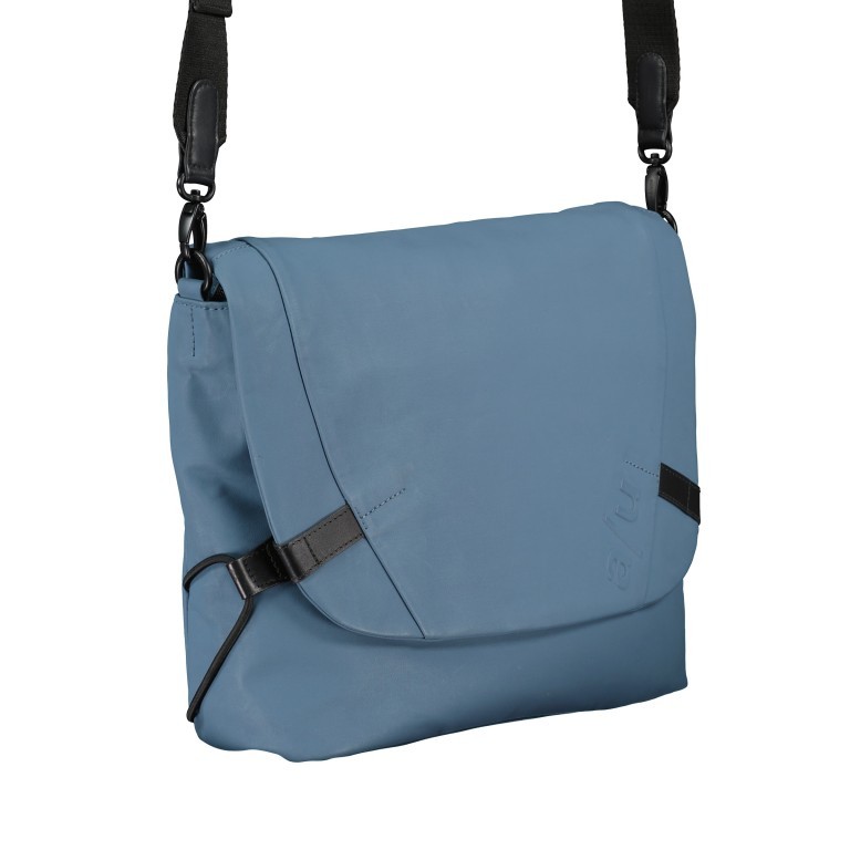 Kuriertasche Japan Matsumoto Blue Shadow, Farbe: blau/petrol, Marke: Aunts & Uncles, EAN: 4250394975668, Abmessungen in cm: 36x25x8.5, Bild 2 von 7