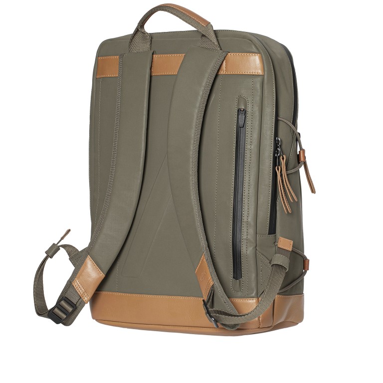 Rucksack Japan Kawaguchi Fallen Rock, Farbe: taupe/khaki, Marke: Aunts & Uncles, EAN: 4250394964488, Abmessungen in cm: 29x44x13, Bild 3 von 8