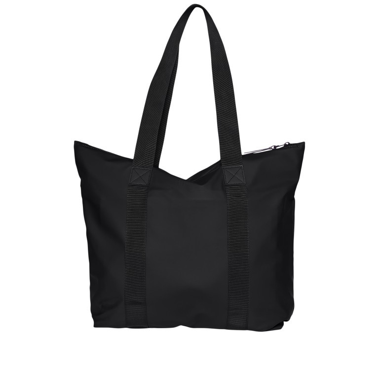 Shopper Tote Bag Rush Black, Farbe: schwarz, Marke: Rains, EAN: 5711747497637, Abmessungen in cm: 35x36x13, Bild 1 von 5