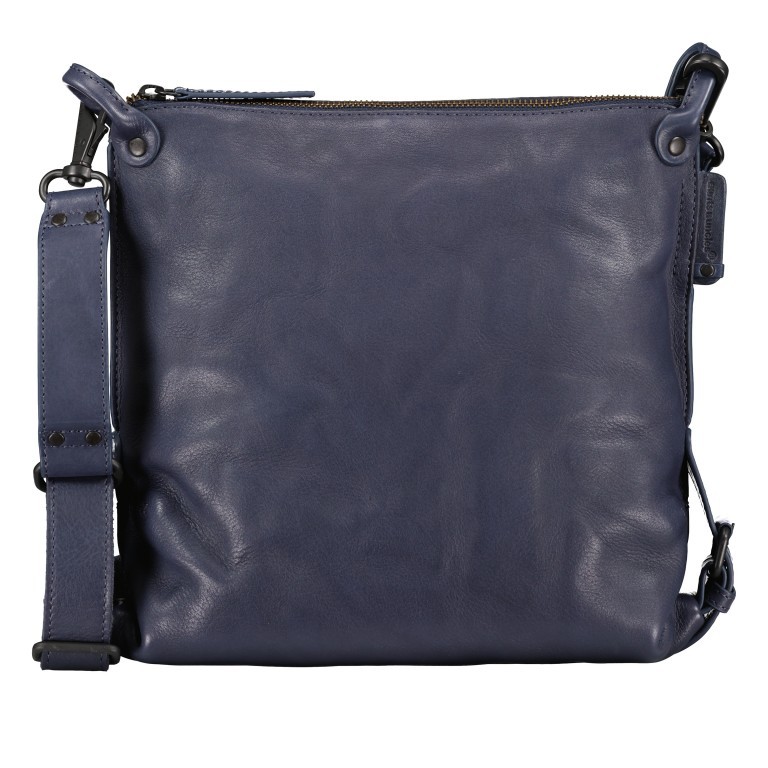 Umhängetasche Grandma's Luxury Club Mrs. Raisin Cookie Insignia Blue, Farbe: blau/petrol, Marke: Aunts & Uncles, EAN: 4250394977402, Abmessungen in cm: 25x25x7, Bild 1 von 7