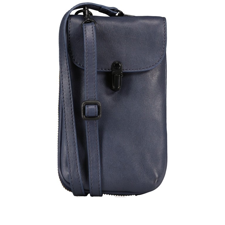 Handytasche Grandma's Luxury Club Mrs. Lemon Twist Insignia Blue, Farbe: blau/petrol, Marke: Aunts & Uncles, EAN: 4250394978348, Abmessungen in cm: 11x18x3, Bild 1 von 8