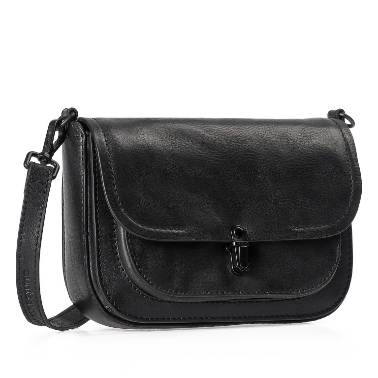 Umhängetasche Grandma's Luxury Club Mrs. Waffle Black Smoke, Farbe: schwarz, Marke: Aunts & Uncles, EAN: 4250394978393, Abmessungen in cm: 18x12x7, Bild 2 von 6