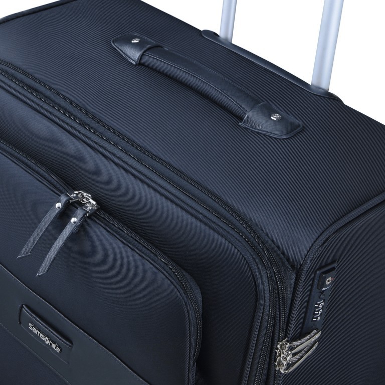 Koffer Beauhaven Spinner 55 IATA-Maß Dark Blue, Farbe: blau/petrol, Marke: Samsonite, EAN: 5400520074515, Abmessungen in cm: 40x55x20, Bild 11 von 15