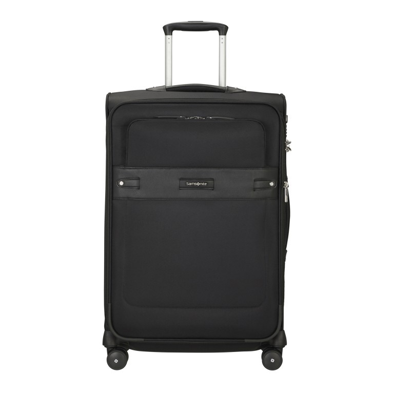 Koffer Beauhaven Spinner 67 expandable Black, Farbe: schwarz, Marke: Samsonite, EAN: 5400520075437, Abmessungen in cm: 43x68.5x27, Bild 1 von 14