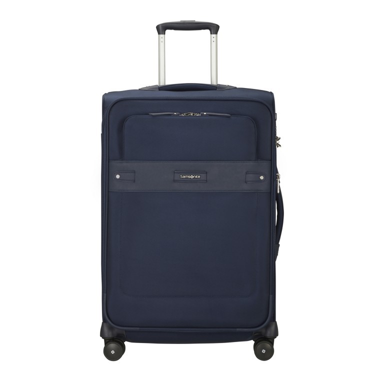 Koffer Beauhaven Spinner 67 expandable Dark Blue, Farbe: blau/petrol, Marke: Samsonite, EAN: 5400520075444, Abmessungen in cm: 43x68.5x27, Bild 1 von 15