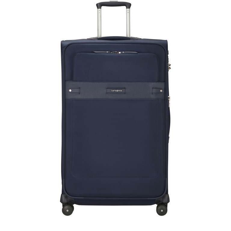 Koffer Beauhaven Spinner 78 expandable Dark Blue, Farbe: blau/petrol, Marke: Samsonite, EAN: 5400520075475, Abmessungen in cm: 47x80x28, Bild 1 von 15