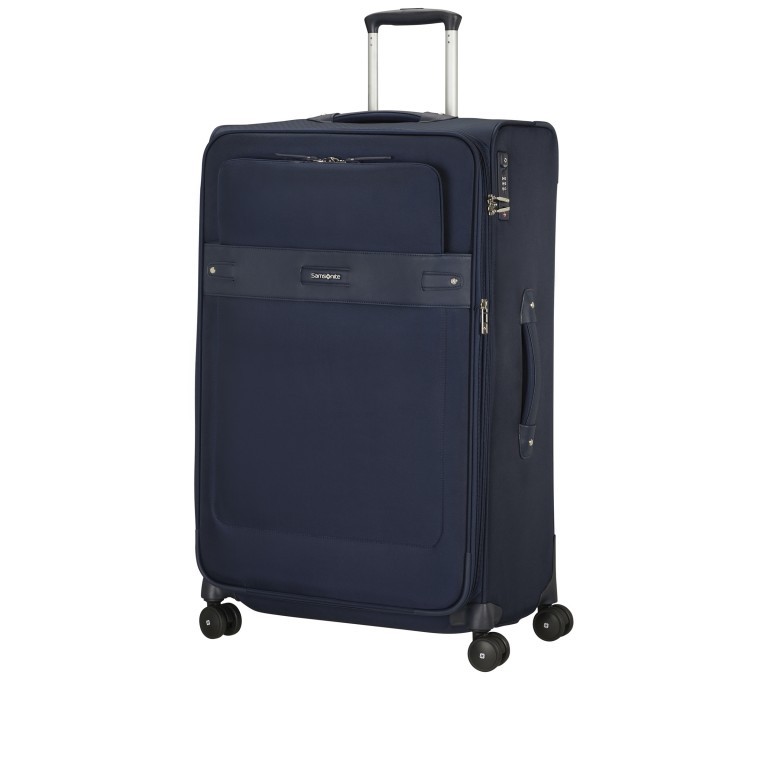 Koffer Beauhaven Spinner 78 expandable Dark Blue, Farbe: blau/petrol, Marke: Samsonite, EAN: 5400520075475, Abmessungen in cm: 47x80x28, Bild 2 von 15