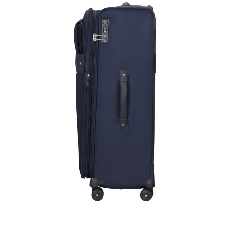 Koffer Beauhaven Spinner 78 expandable Dark Blue, Farbe: blau/petrol, Marke: Samsonite, EAN: 5400520075475, Abmessungen in cm: 47x80x28, Bild 4 von 15