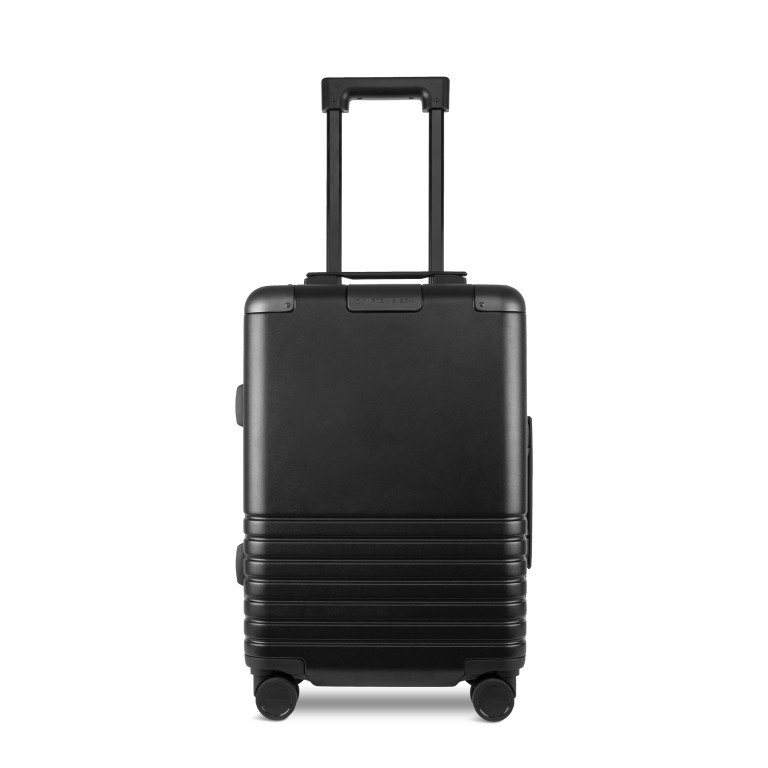 Koffer Heathrow Allblack, Farbe: schwarz, Marke: Kapten & Son, EAN: 4251145201937, Abmessungen in cm: 38x55x20, Bild 1 von 9