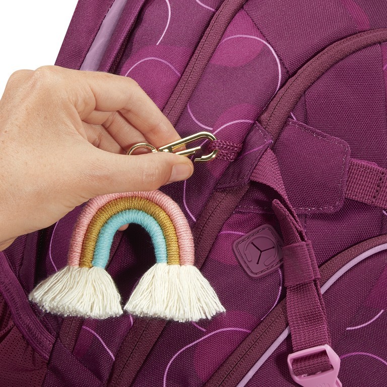 Rucksack Mate Berry Bubbles, Farbe: rosa/pink, Marke: Coocazoo, EAN: 4047443468895, Abmessungen in cm: 30x44x23, Bild 6 von 9