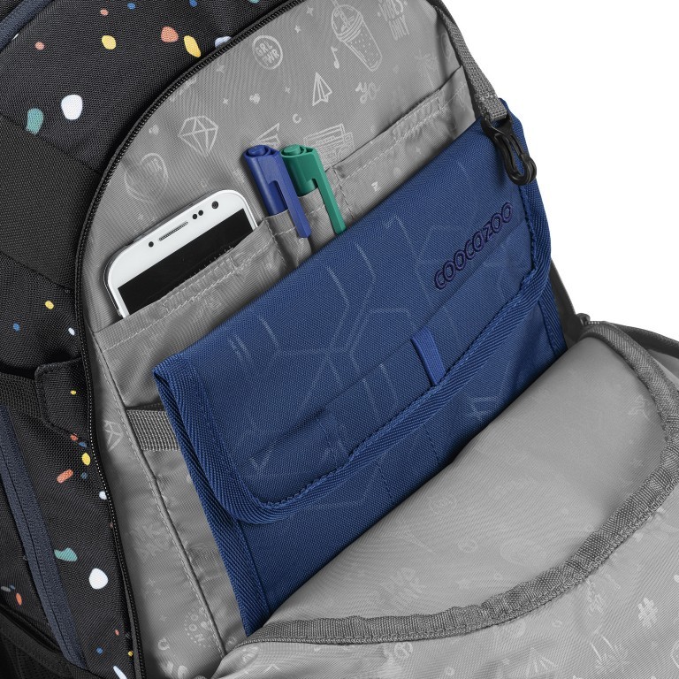 Rucksack Mate Sprinkled Candy, Farbe: bunt, Marke: Coocazoo, EAN: 4047443474193, Abmessungen in cm: 30x44x23, Bild 3 von 9