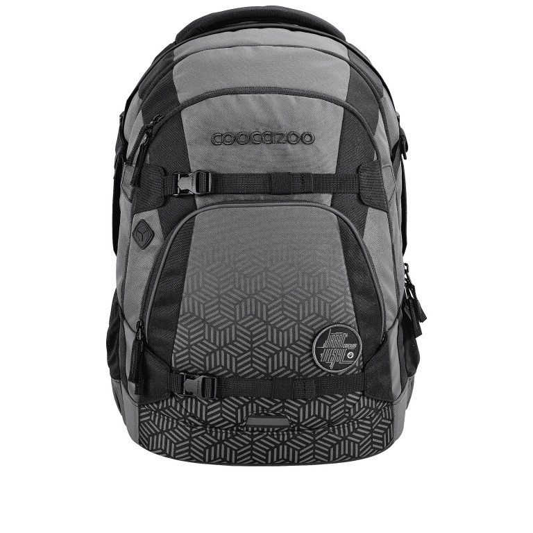 Rucksack Mate Black Carbon, Farbe: grau, Marke: Coocazoo, EAN: 4047443474537, Abmessungen in cm: 30x44x23, Bild 1 von 9