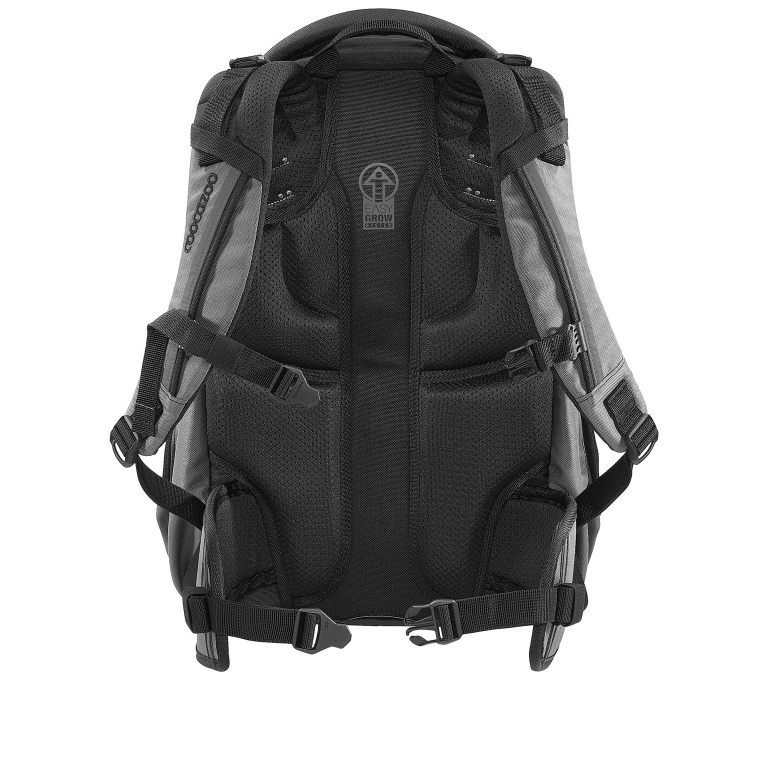 Rucksack Mate Black Carbon, Farbe: grau, Marke: Coocazoo, EAN: 4047443474537, Abmessungen in cm: 30x44x23, Bild 2 von 9