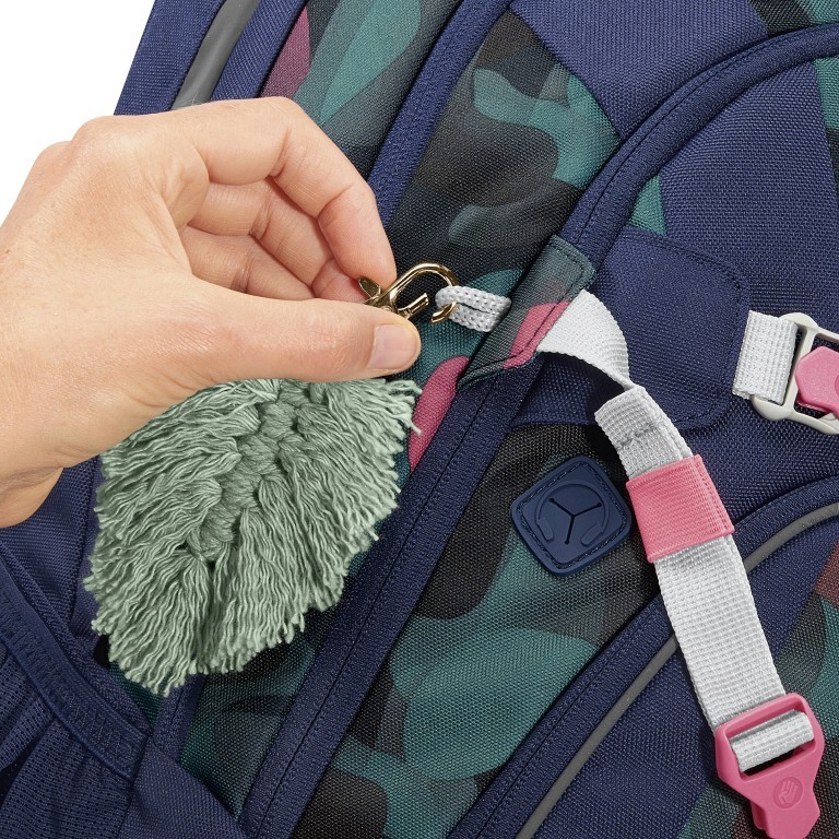 Rucksack Mate 30 Liter Cloudy Peach, Farbe: blau/petrol, Marke: Coocazoo, EAN: 4047443474278, Abmessungen in cm: 30x44x23, Bild 6 von 9