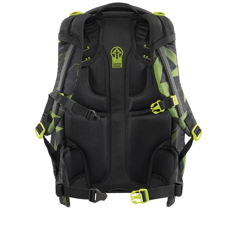 Rucksack Mate Lime Flash, Farbe: grün/oliv, Marke: Coocazoo, EAN: 4047443468918, Abmessungen in cm: 30x44x23, Bild 2 von 9