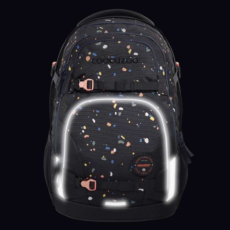 Rucksack Porter erweiterbar Sprinkled Candy, Farbe: bunt, Marke: Coocazoo, EAN: 4047443477583, Abmessungen in cm: 30x44x23, Bild 11 von 11