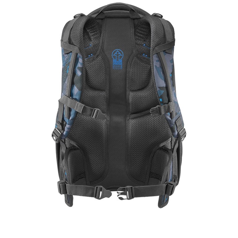 Rucksack Porter erweiterbar Blue Craft, Farbe: blau/petrol, Marke: Coocazoo, EAN: 4047443477569, Abmessungen in cm: 30x44x23, Bild 2 von 11