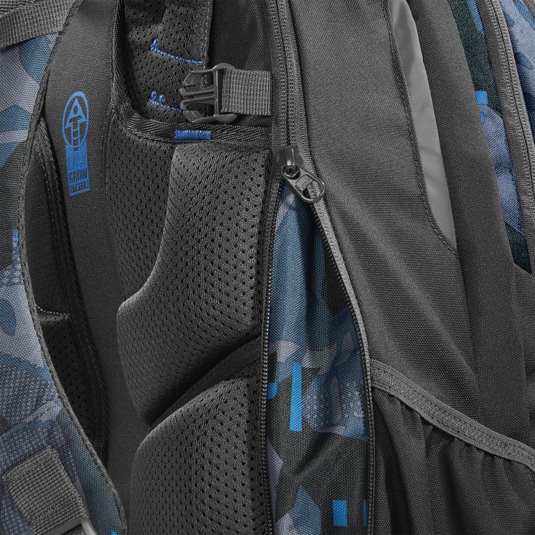 Rucksack Porter erweiterbar Blue Craft, Farbe: blau/petrol, Marke: Coocazoo, EAN: 4047443477569, Abmessungen in cm: 30x44x23, Bild 5 von 11