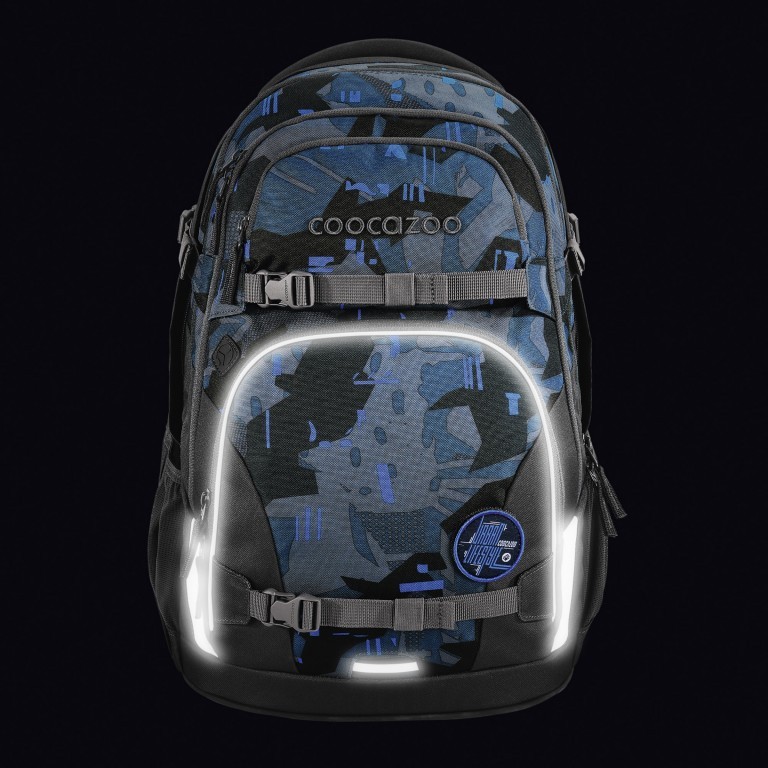 Rucksack Porter erweiterbar Blue Craft, Farbe: blau/petrol, Marke: Coocazoo, EAN: 4047443477569, Abmessungen in cm: 30x44x23, Bild 11 von 11